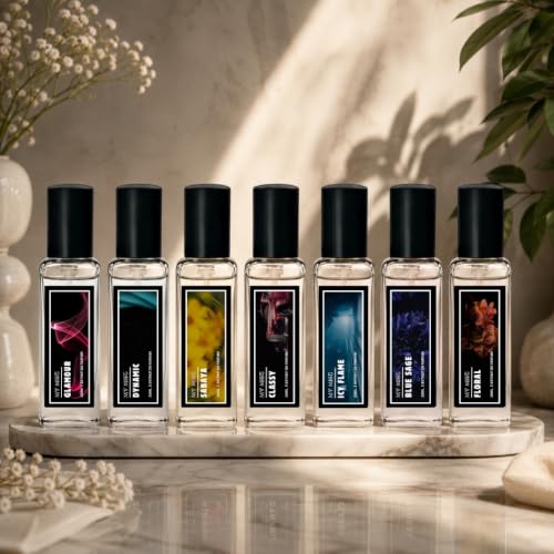 Image of Perfume Combo For Men And Women | 7x20ml Long Lasting Luxury Perfume Combo | Sweet, Fresh, Strong, Aquatic