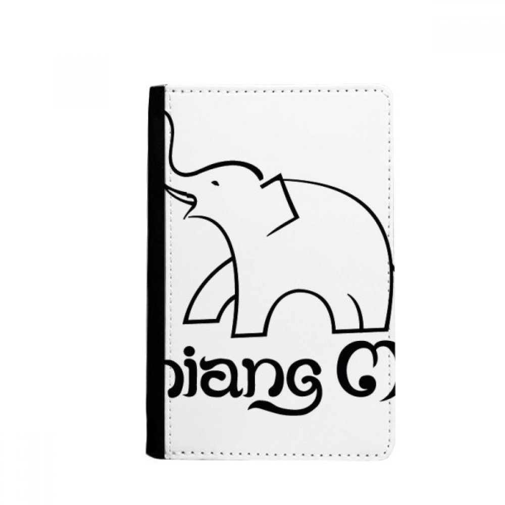 DIYthinker Thailand Easy Elephant Shield Passport Holder Notecase Burse Wallet Cover Card Purse
