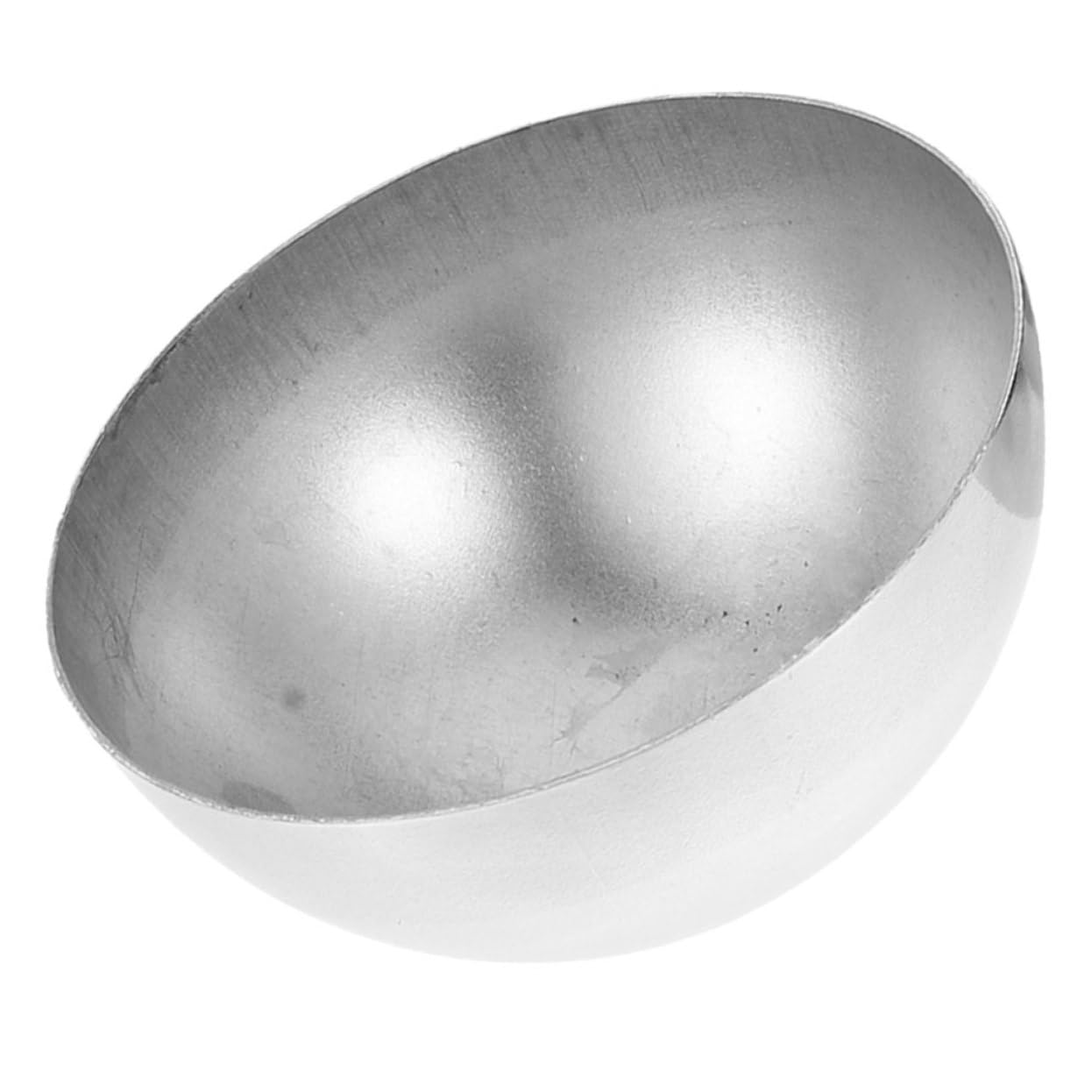 ibasenice Hemisphere Ball Stainless Steel Garden Decorative Sphere for Decor Durable Mirror Reflection for Photography and Home Wall Adornment