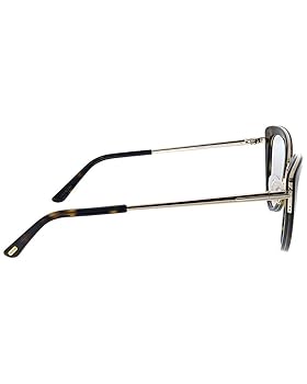 Tom Ford Blue Block Eyeglasses TF5580B 052 Dark Havana/Gold
