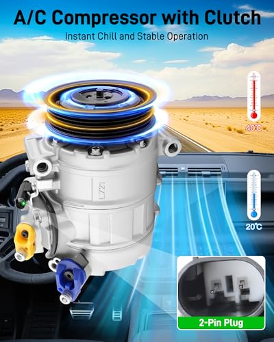 Image of 55073, 201132 Air Conditioner A /C Compressor for BMW Models
