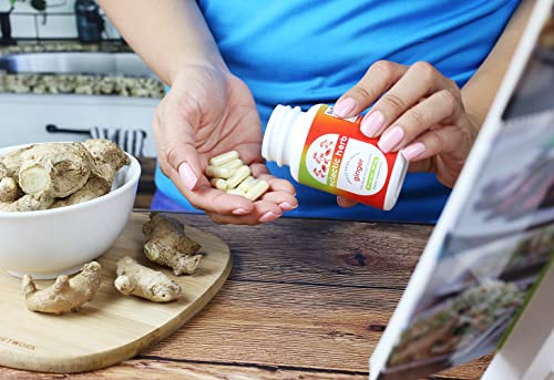 Eclectic Institute Raw Freeze-Dried Non-Gmo Ginger | Antioxidants For Heart Support & Digestive Health | 90 Ct #TOP7