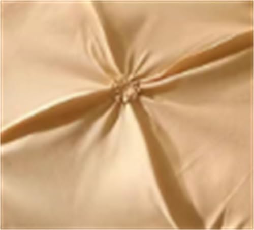 Miniatura 5 de AFEBOO Juego de funda de edredón Pintuck, fundas de edredón plisadas, fundas de edredón de polialgodón, juego de cama doble transpirable con