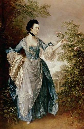 Tableau Toile Anne Spencer Gainsborough pour Salon Chic 60x90cm