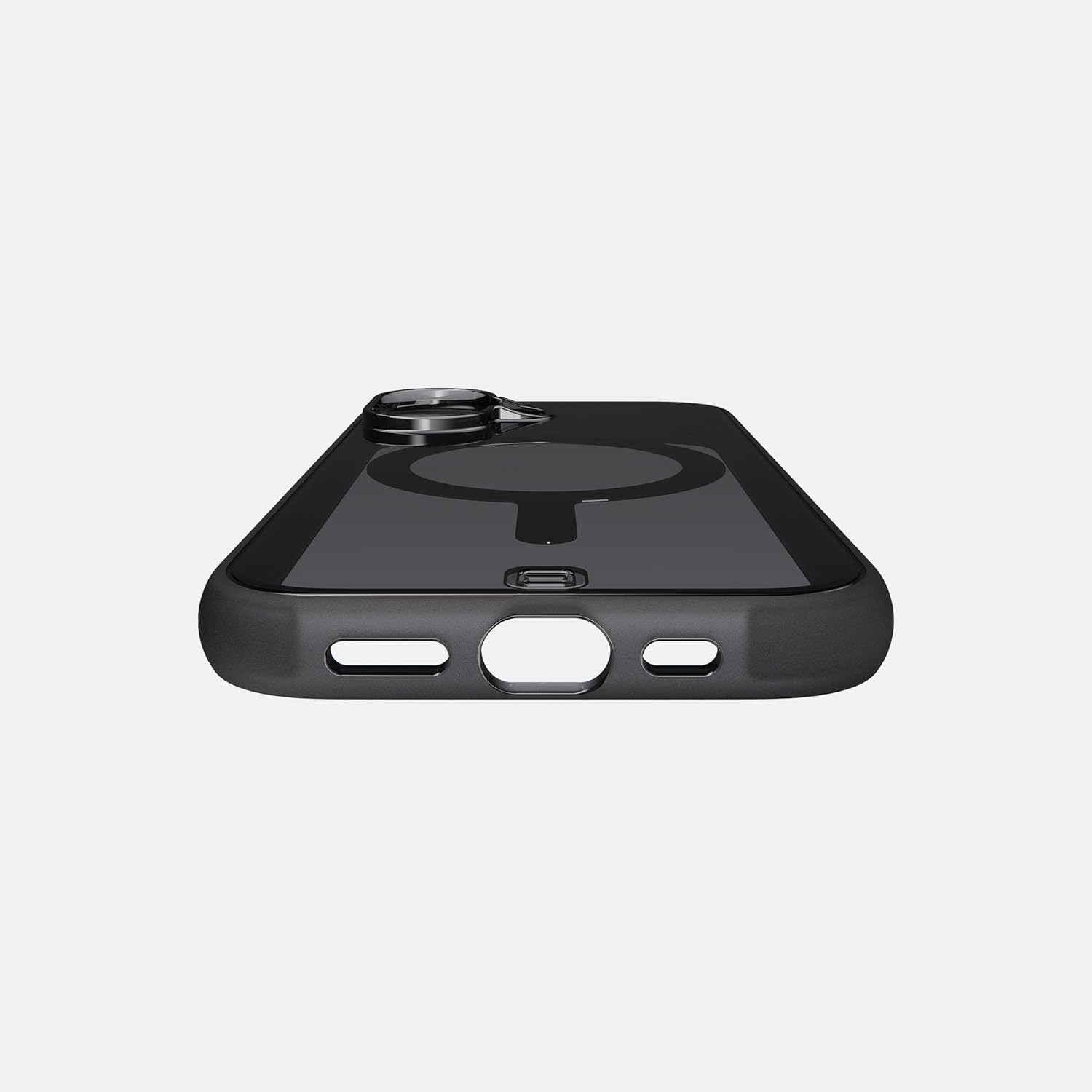 BodyGuardz Ace Pro Compatible with iPhone 17 Case - Shockproof Cover with 18FT Drop Tested - Compatible with MagSafe - Wireless Charging - Responsive Buttons (Smoke Black)