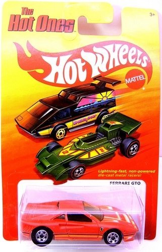 ミニカー Hot Wheels THE HOT ONES FERRARI GTO Hot Wheels The Hot Ones Chase Redline Ferrari GTO Red