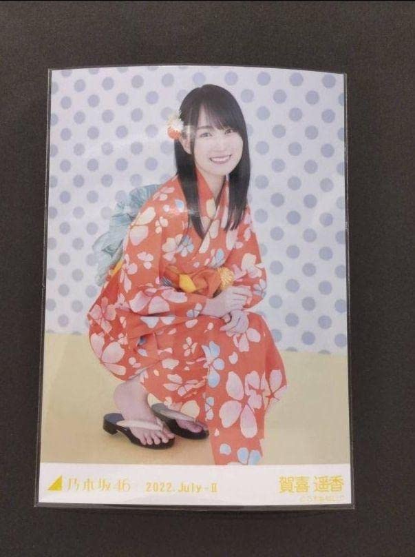 乃木坂46 賀喜遥香 浴衣 2022 座りヨリ
