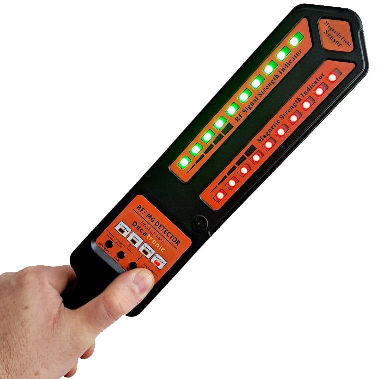 Détecteur Professionnel de Microspies et GPS pour Voiture EMF WiFi