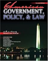AMERICAN GOVERNMENT, POLICY, AND LAW 0757526616 Book Cover