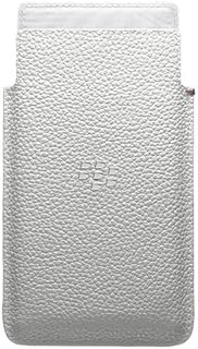 BlackBerry Leather Pocket for BlackBerry Leap - White