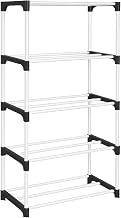 5 layer Bookshelf, Kids Rack Showcase for Home Plastic, Open Book Self for Home, Book Shelves, Book Stand, Sturdy Multi-Level Storage Organizer, Magazines, and Office Supplies, Space-Saving Design