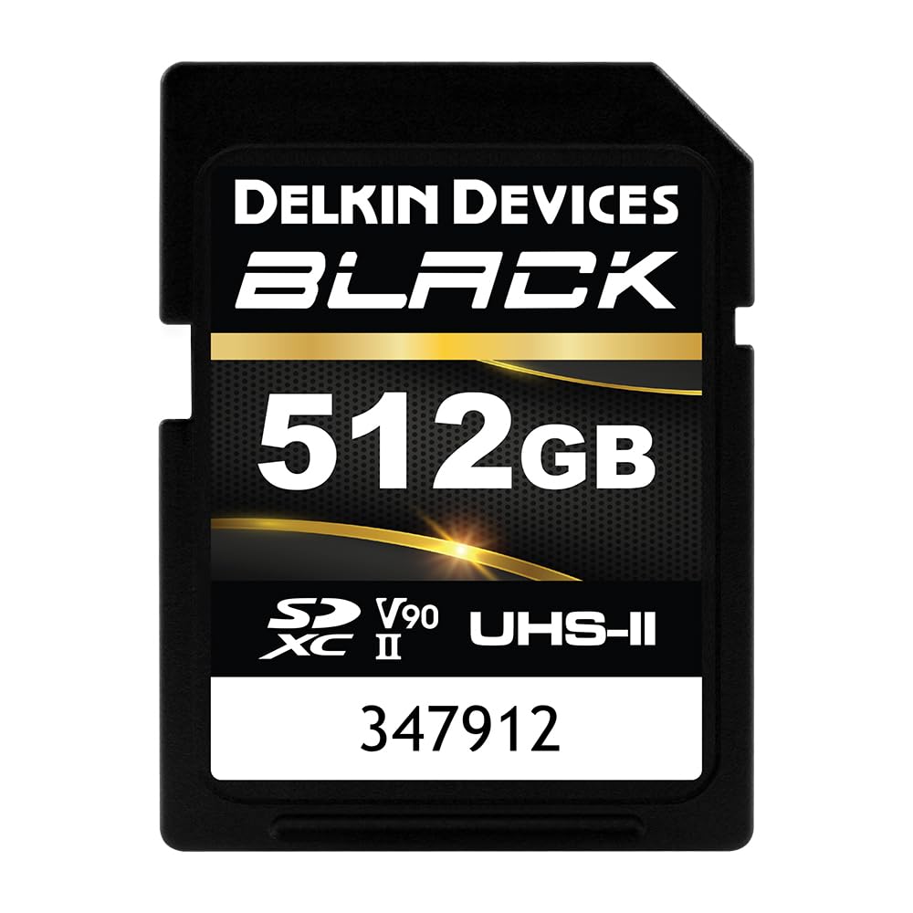 DELKIN SD 512GB Black UHS-​II V90