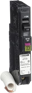 Square D - QO115DFC 15 Amp Single-Pole Dual Function (CAFCI and GFCI) Circuit Breaker