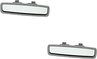 2 Peças Espelho Retrovisor Acessórios Automotivos Para Carros Acessórios De Strass Acessórios De Carro Strass Espelho Traseiro Brilhante Strass Acessórios De Espelho Traseiro De Vaguelly
