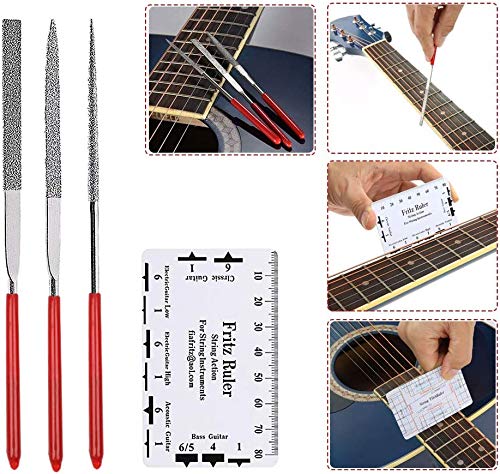 26-Piece Guitar Repair Tool Kit with Carry Bag for Musicians - Image 6