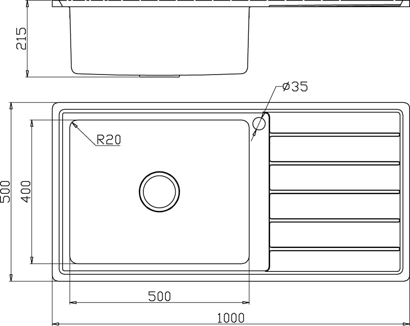 Lavello Da Cucina In Acciaio Inox - 100x50x21cm, 2 Vasche, Nero, Con Scarico E Accessori - Foto 7