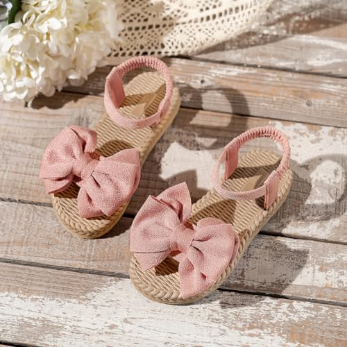 Kids' Open Toe Platform Sandals - Stylish Summer Slides with Bow Tie Design, Perfect Outdoor Footwear2