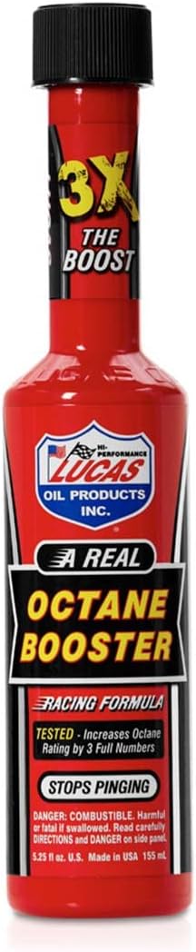 Lucas Oil 10930 5.25 oz Octane Booster - Case of 24