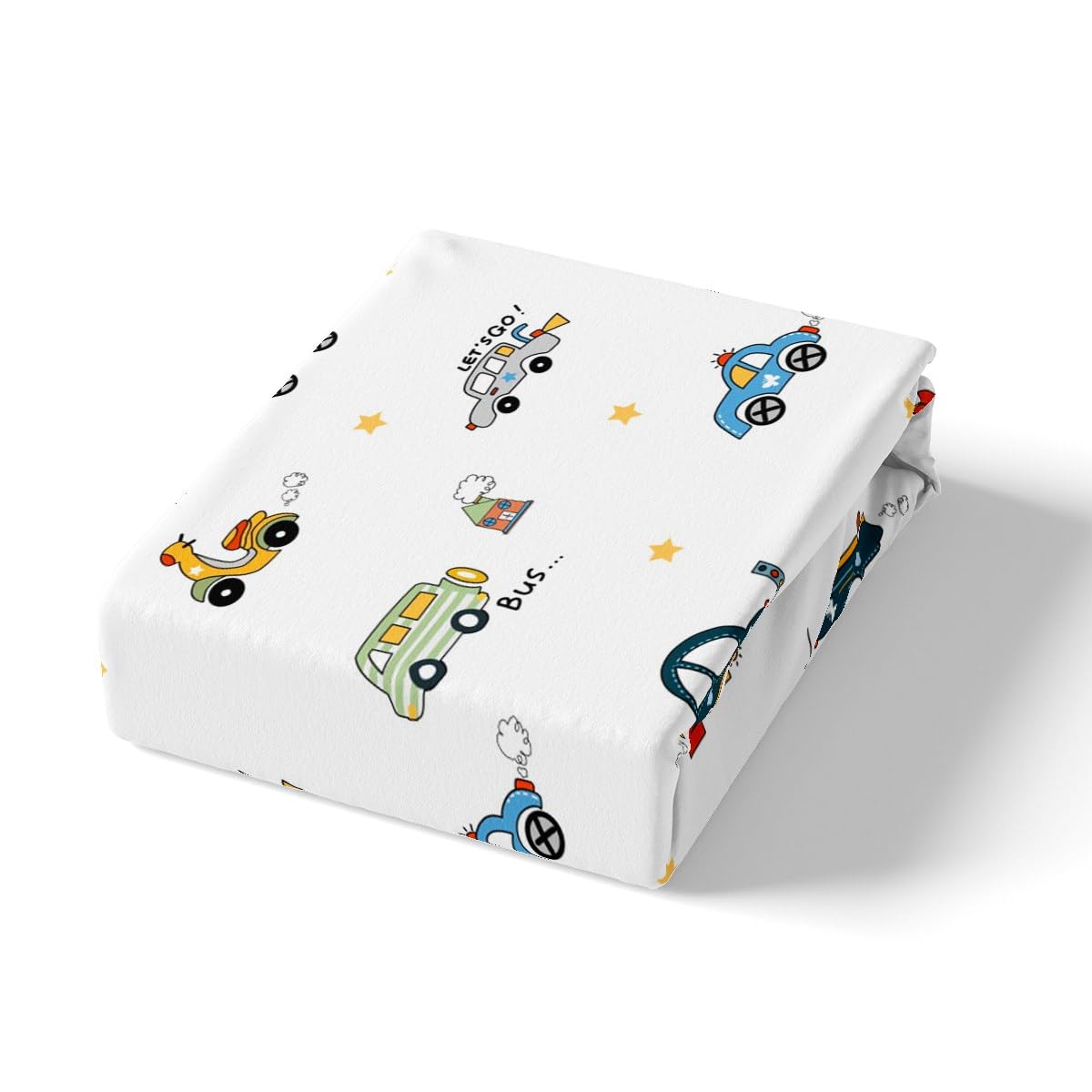 Homemissing Copripiumino Auto Cartoon Copripiumino Auto Cartoon Autobus Set Biancheria Da Letto Veicoli Di Trasporto Per Bambini Ragazzi Veicoli Del Traffico Copriletto