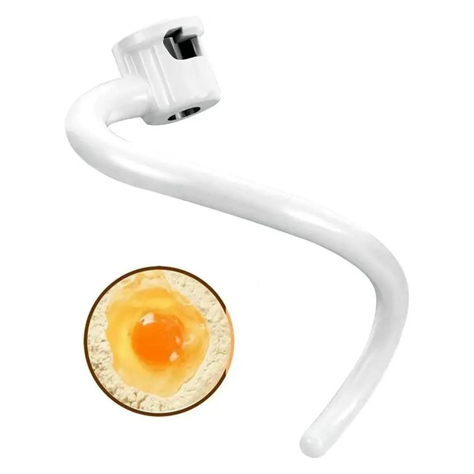 A78E 2 Pezzi Di Ricambio for Gancio Impastatore In Metallo Rivestito A Spirale, Compatibile Con KitchenAid E Modelli Con Sollevamento Ciotola for Robot Da Cucina Pro 600