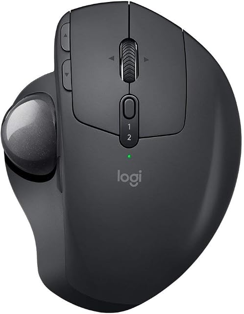 logitech MX ERGO Advanced Wireless Trackball for Windows PC and Mac (Renewed)