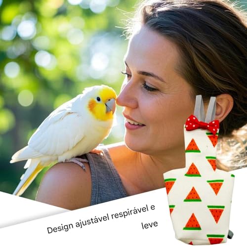 Fraldas de pássaros para cockatiels, fralda de papagaio com camada interna à prova d'água | Fralda