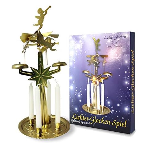 Idena AHZ RMH GmbH 950801 Lights Glockenspiel with 4 Candles Cover