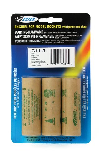 Estes C11-3 Engine Pack (3-Each)