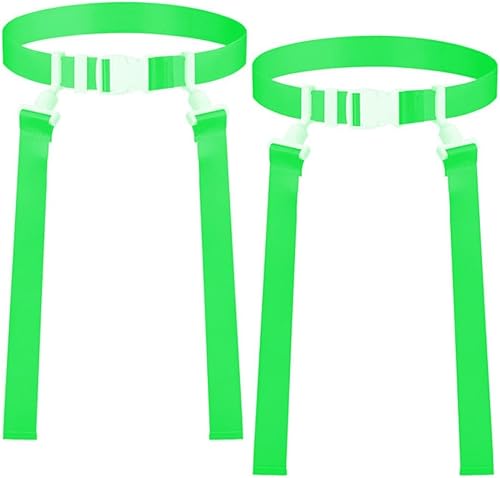 Miniatura 10 de Trained 10 cinturones de fútbol con bandera de hombre, juego de fútbol ajustable para 10 jugadores para equipos deportivos, entrenamiento y