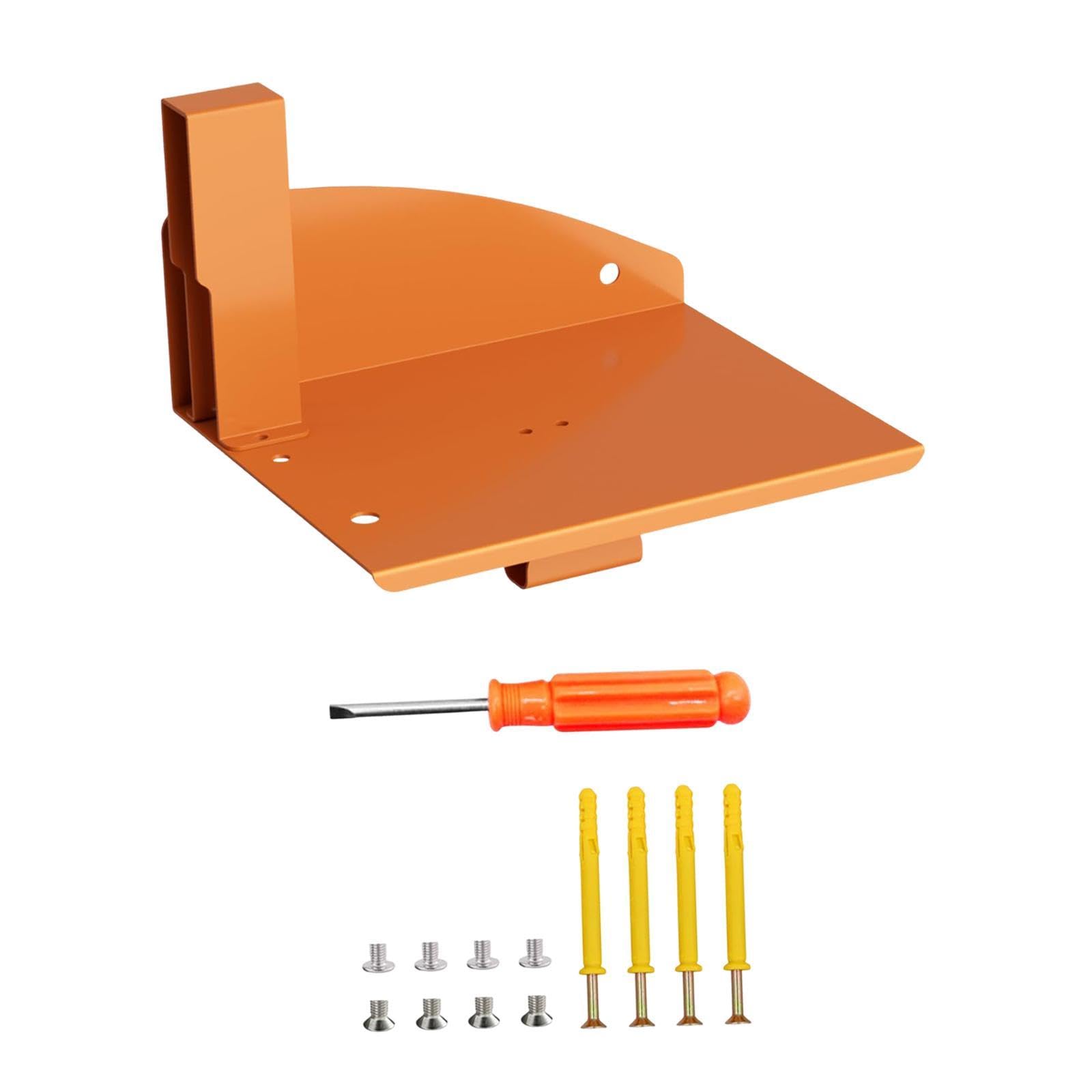 Soporte de Pared para Motosierra, Organizador de Herramientas para Desbrozadora, Resistente, con Tornillos.