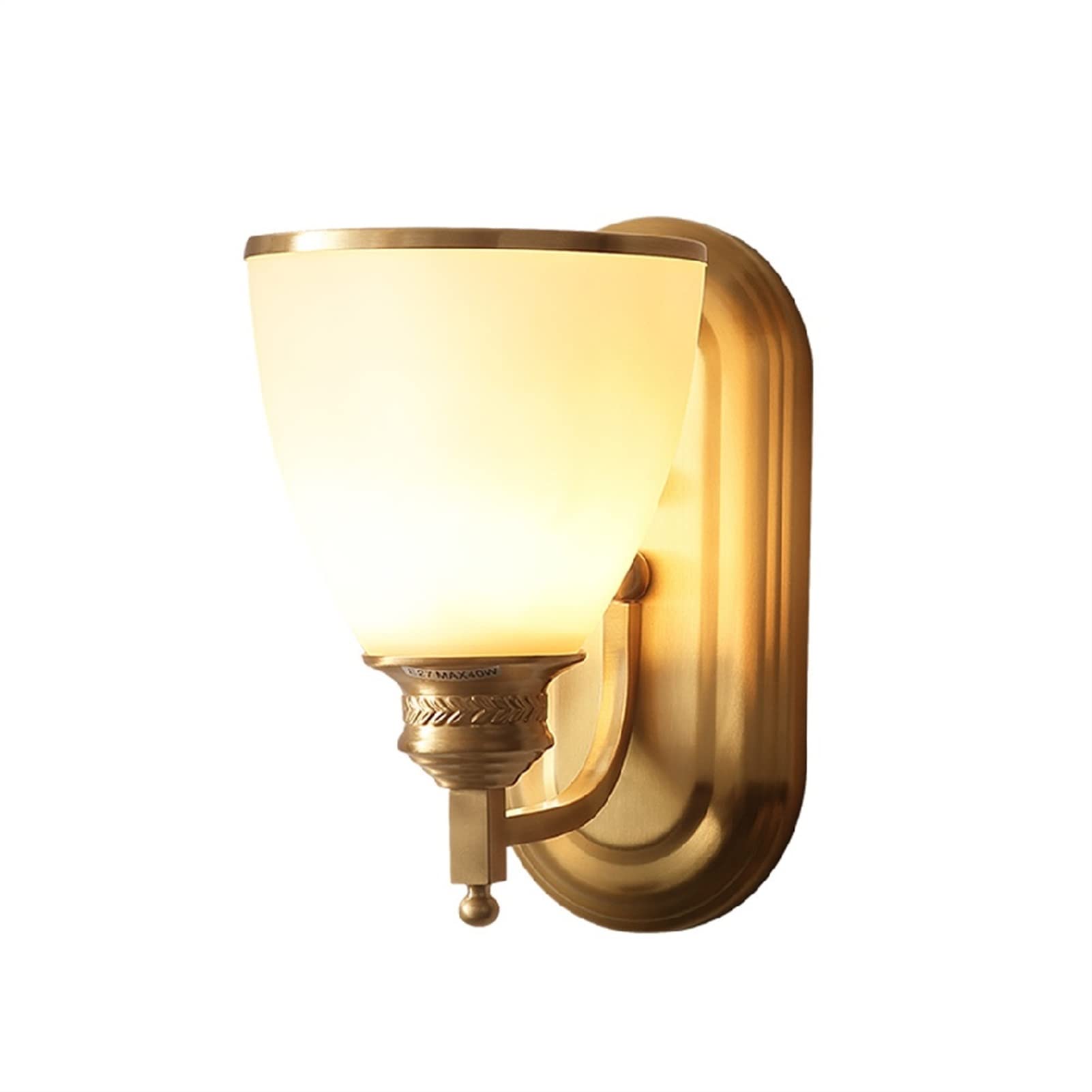 ZTCHSENZT Wall Sconces, Modern Wall Sconce, European wall light Wall Sconce All Copper Outdoor Wall Lamp Living Room Bedroom Bed Room Wall Lamp Retro Outdoor Stair Light Outdoor W,Onecolor