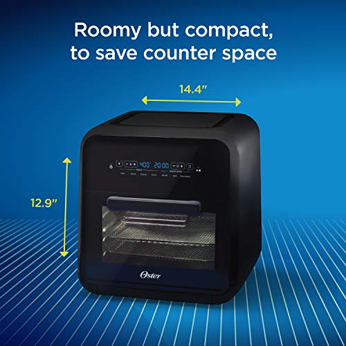 Oster 2086062 Air Fryer Oven & Multi-Cooker, Black