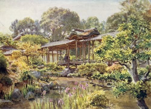 Cuadro zen Jardín de Nanjenji para crear un oasis de paz en el dormitorio