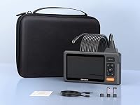DEPSTECH Ipari Endoszkóp Kamera 5" IPS Kijelzővel - 1080P Felbontás, IP68 Vízálló, 5m Kábel, Cső és Fal Vizsgálathoz 2