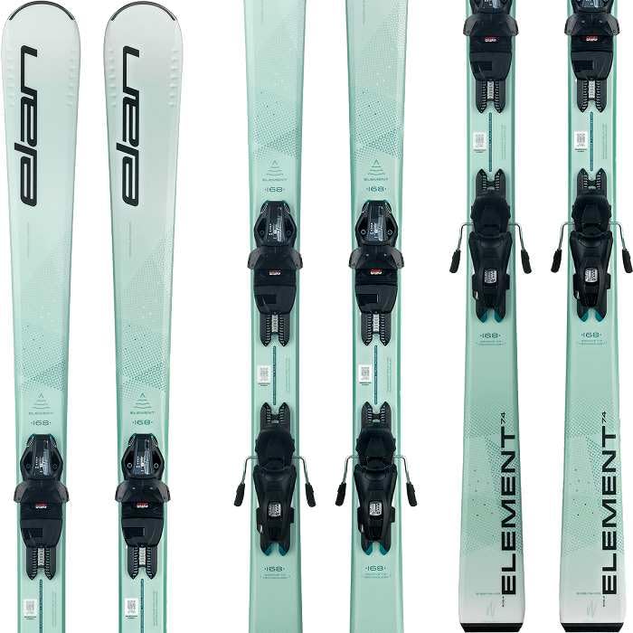 Amazon | Elan レディース エレメント 74 W スキー板バインディング