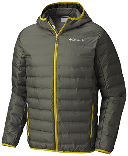 Manteau Columbia Lake 22 Down Hooded Jacket doudoune homme duvet gris gravel XL