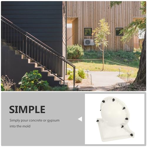 Moule à balustrade en béton résine silicone 30cm intérieur