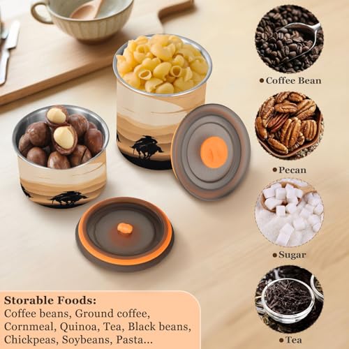 Envase hermético para café de acero inoxidable 17oz ATTX miniatura 5