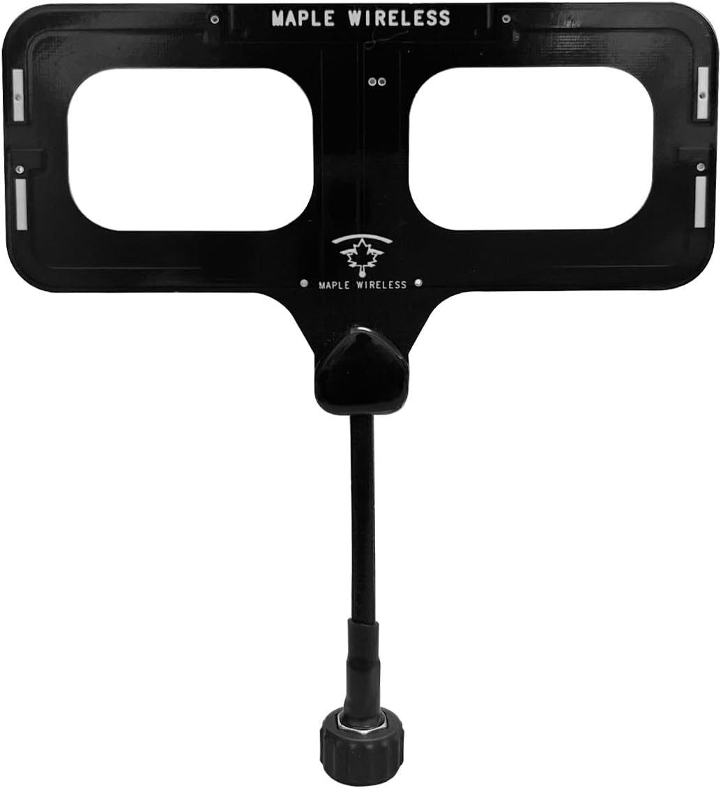 3-in-1 Passive Directional Antenna, 5dBi for 2.4GHz / 915MHz / 868MHz RC Transmitters, FPV Drone Remote Controllers, and RF Modules (SMA-Male)