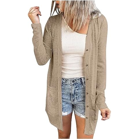 AMhomely Plus Size Open Front Cardigan Cover