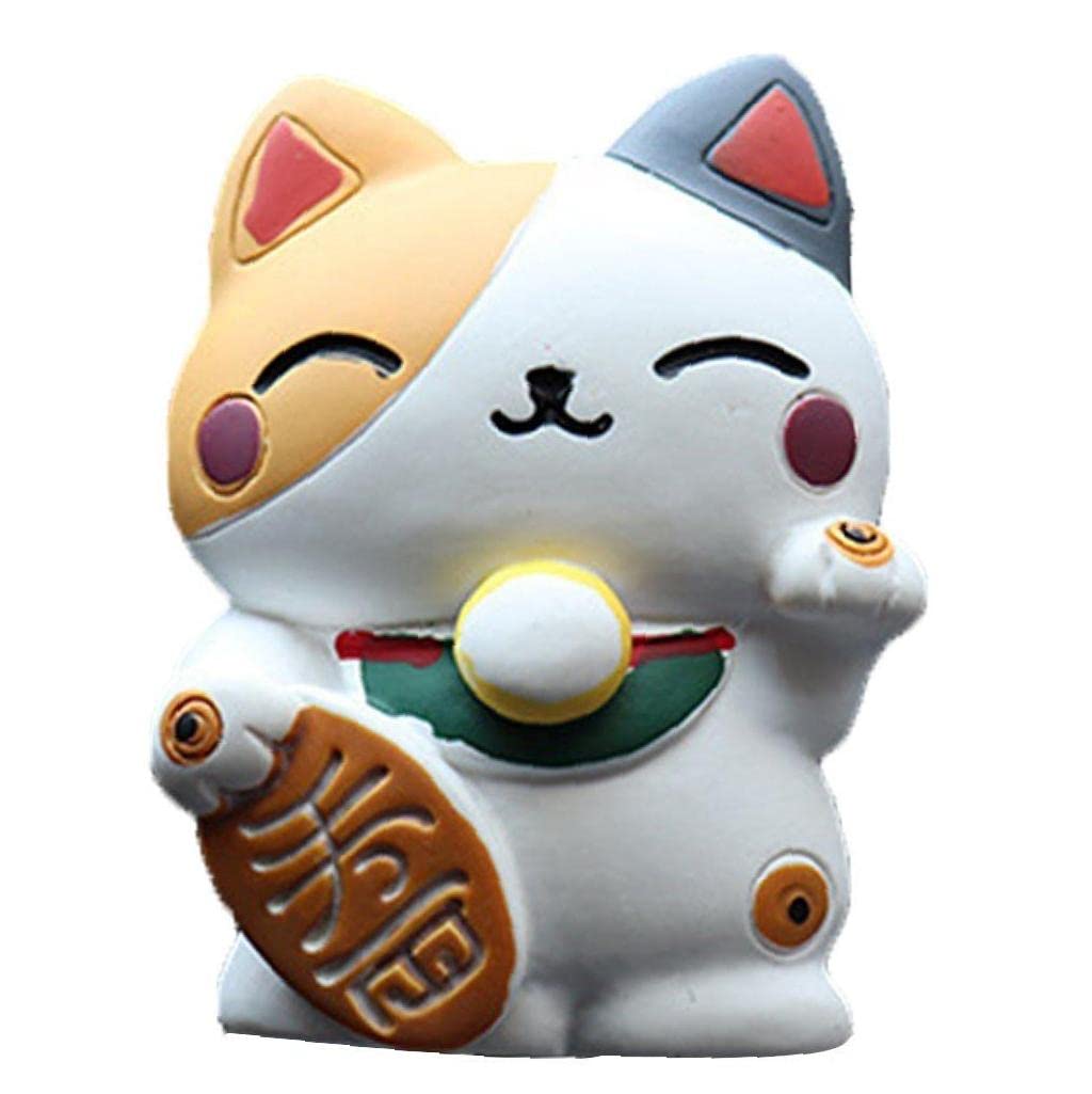 Danlai White Cute Lucky Cat Car Air Outlet Freshener Perfume Vent Fragrance Perfume Clip Aroma Diffuser Decoration