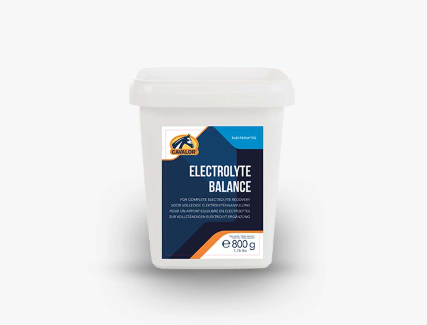 Cavalor Electrolyte Balance Support Supplement 800g Clear