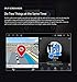 XTRONS 10.1 Inch Android 9.0 Car Stereo Radio Player Octa Core 4G RAM 64G ROM GPS Navigation Multi-Touch Screen Head Unit Supports Screen Mirroring WiFi OBD2 DVR TPMS for Honda Accord (no-DVD Player)