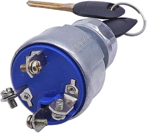 Miniatura 2 de 9G7641 Nuevo interruptor de encendido con 2 llaves compatible con D250E D300E D350E AIPICO