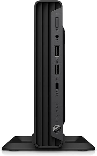 HP Mini PC de escritorio, Pro Mini 400 G9, Intel i7-12700T hasta 4.70 GHz, (16 GB de RAM, 1 TB SSD), triple salida 4K, 7 puertos USB, RJ-45, diseño