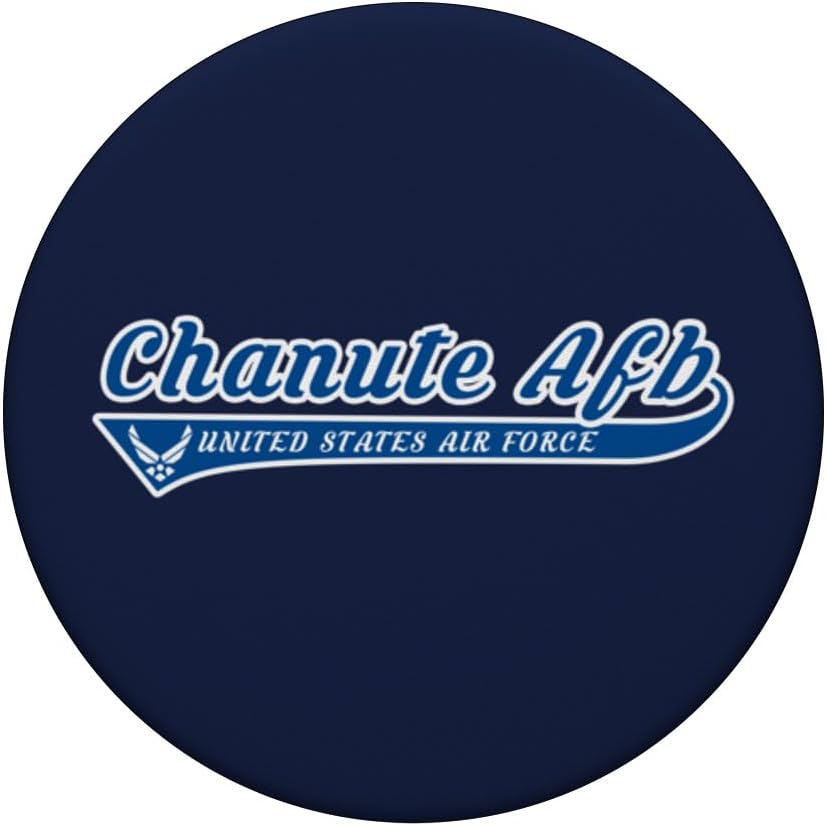 Chanute Air Force Base - Chanute AFB Illinois IL Vintage PopSockets Adhesive PopGrip image 3