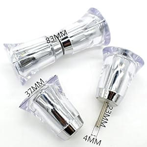 Yuanqian 6062 Gałki Drzwiowe Akrylowe 2 Pary