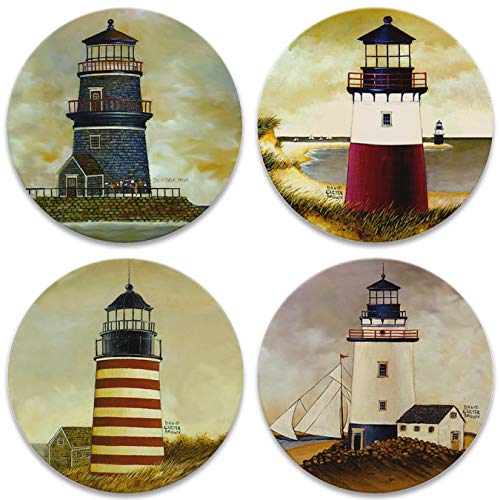 CoasterStone Absorbent Coasters, 4-1/4-Inch, 