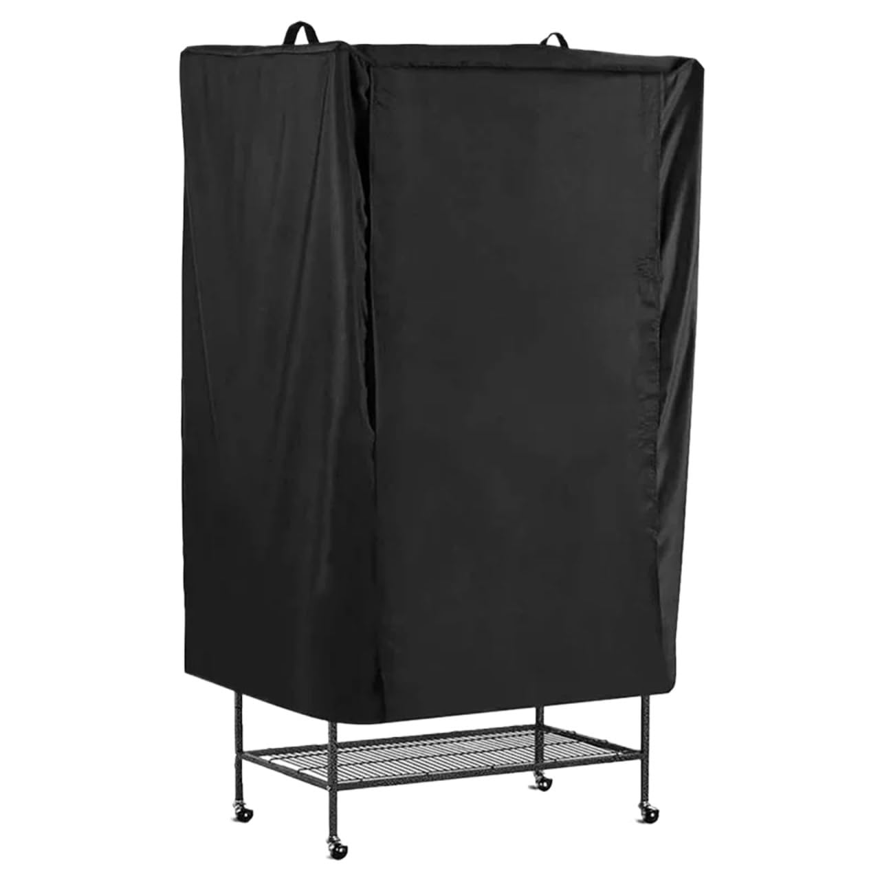 Yangshe Waterproof Bird Cage Cover for Parrot, Large Black Breathable Dustproof Shade