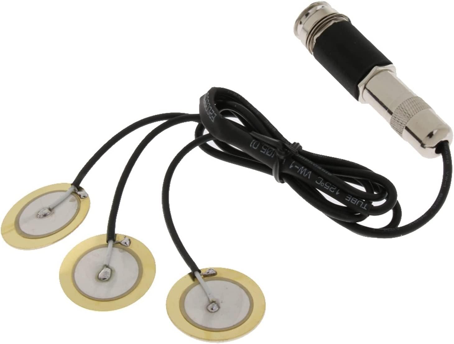 Micro Guitare Acoustique, Capteur piézo-électrique de ramassage for guitare ukulélé mandoline Banjo Instrument à cordes ramassage de guitare électrique